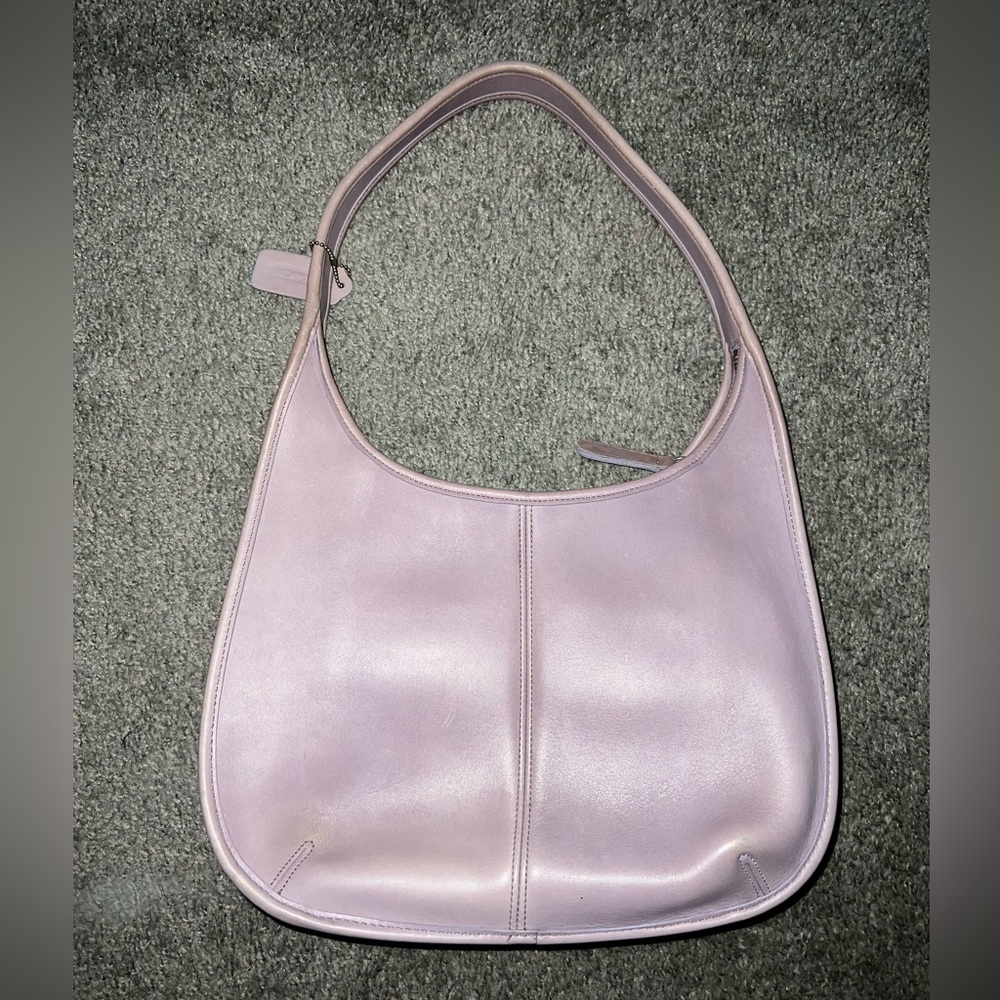 Rare Vintage Coach Ergo Leather Hobo
Shoulder Handbag Style #9033